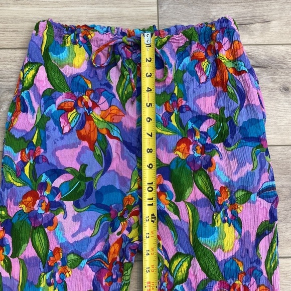 Vintage Adini Drawstring Pants Kidcore Gauze - Picture 12 of 13